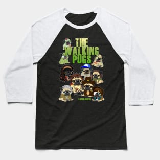 The Walking Pugs Baseball T-Shirt